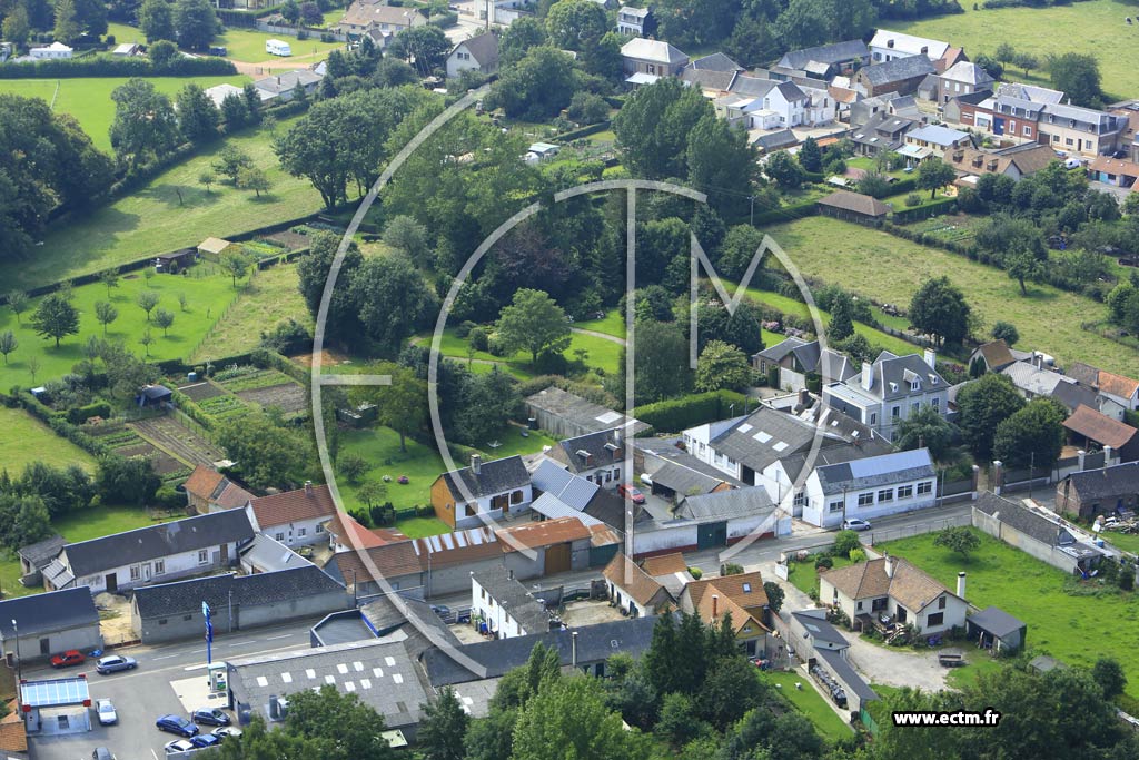 Photo arienne de Saint-Blimont (Centre)