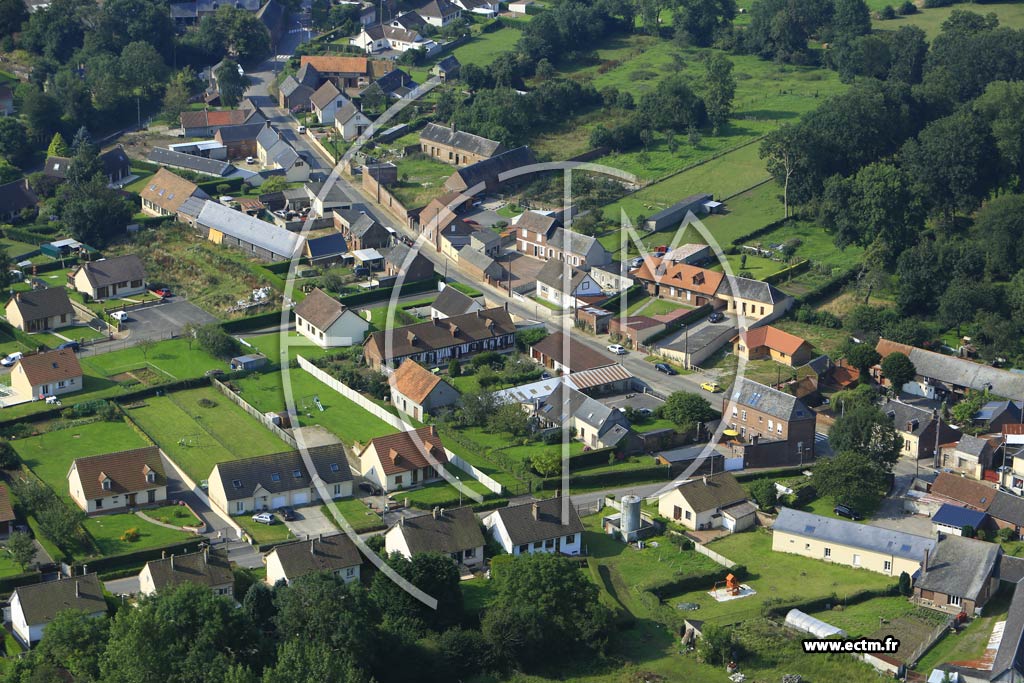 Photo arienne de Saint-Quentin-la-Motte-Croix-au-Bailly (la Targette)