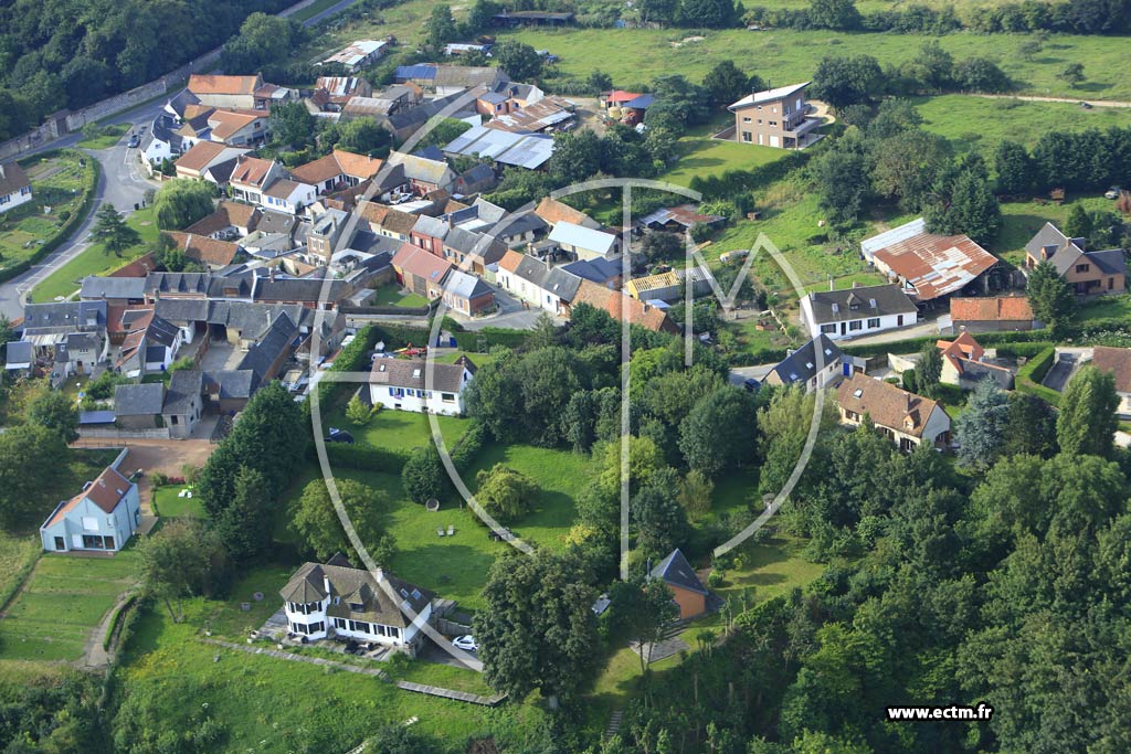 Photo arienne de Saint-Valry-sur-Somme (l'Abbaye)