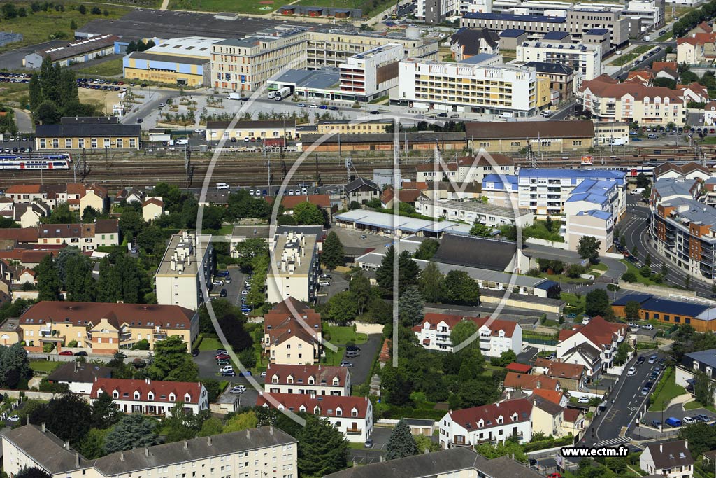 Photo arienne de Brtigny-sur-Orge (la Roseraie)