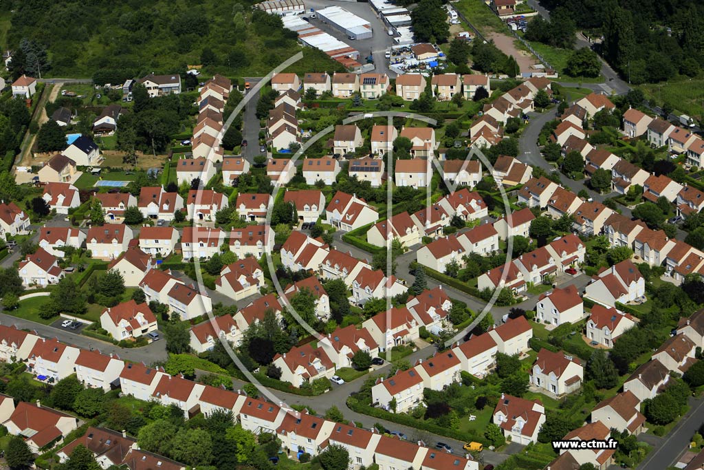 Photo arienne de Brtigny-sur-Orge (les Boulins)