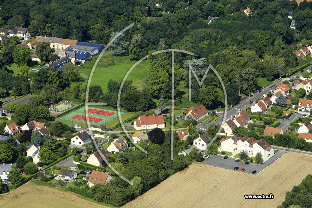 Photo arienne de Leudeville (la croix Boisse)