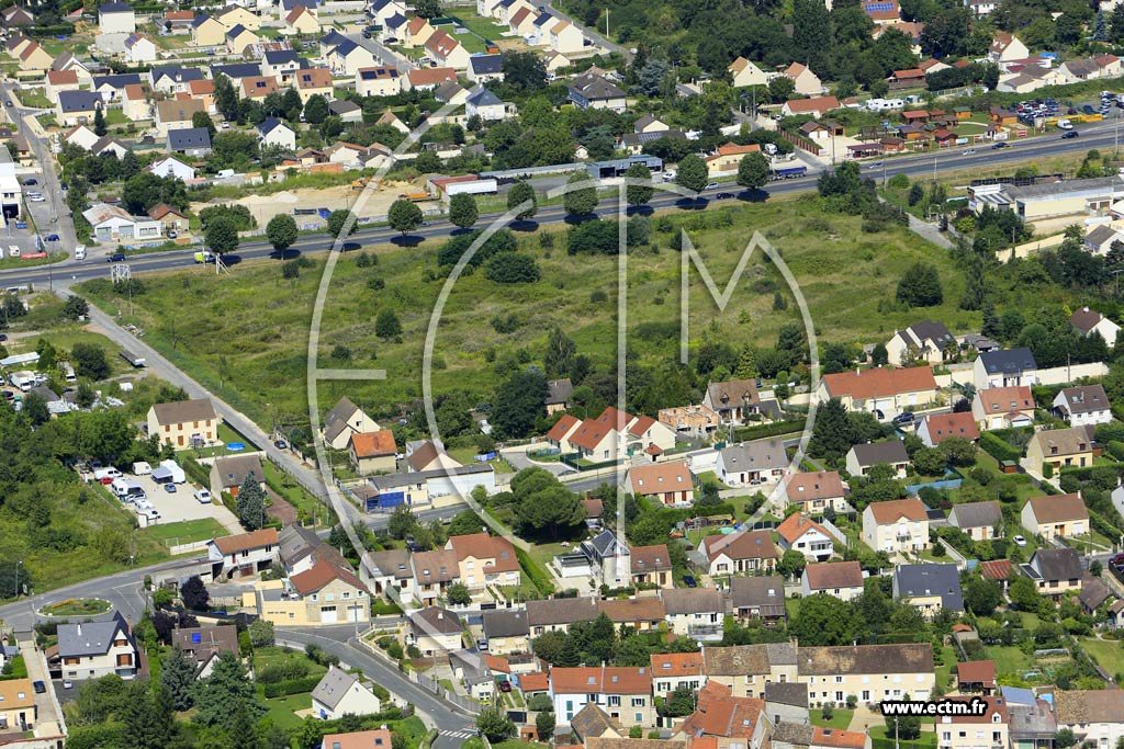 Photo arienne de Leuville-sur-Orge (Ferme de la Justice)