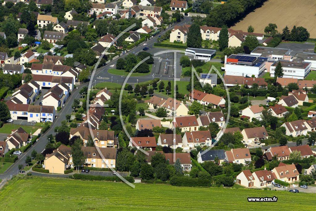 Photo arienne de Marolles-en-Hurepoix (le Chevron)