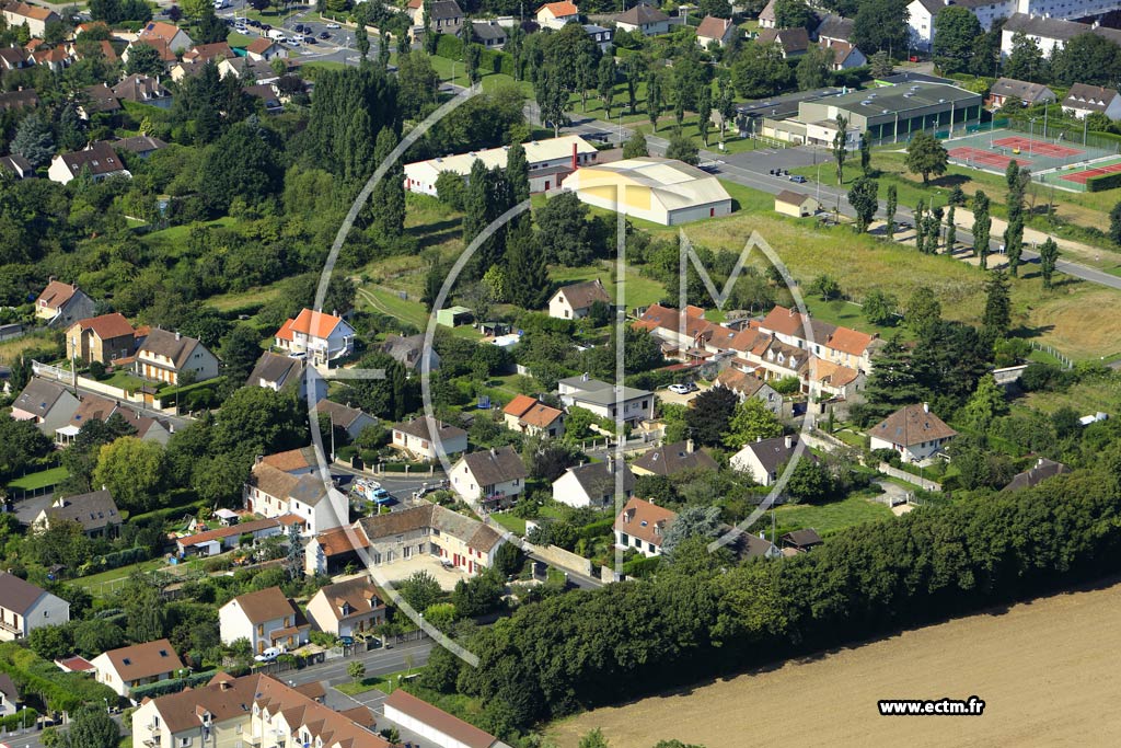 Photo arienne de Marolles-en-Hurepoix (le Chevron)