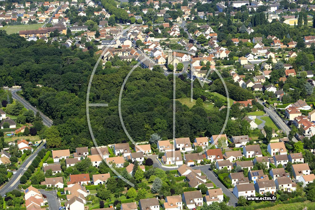 Photo arienne de Marolles-en-Hurepoix (les Graviers)