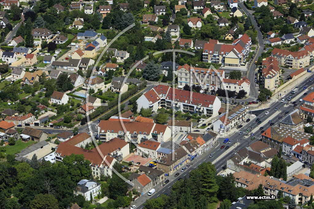 Photo arienne de Montlhry (les Hauts Pichots)