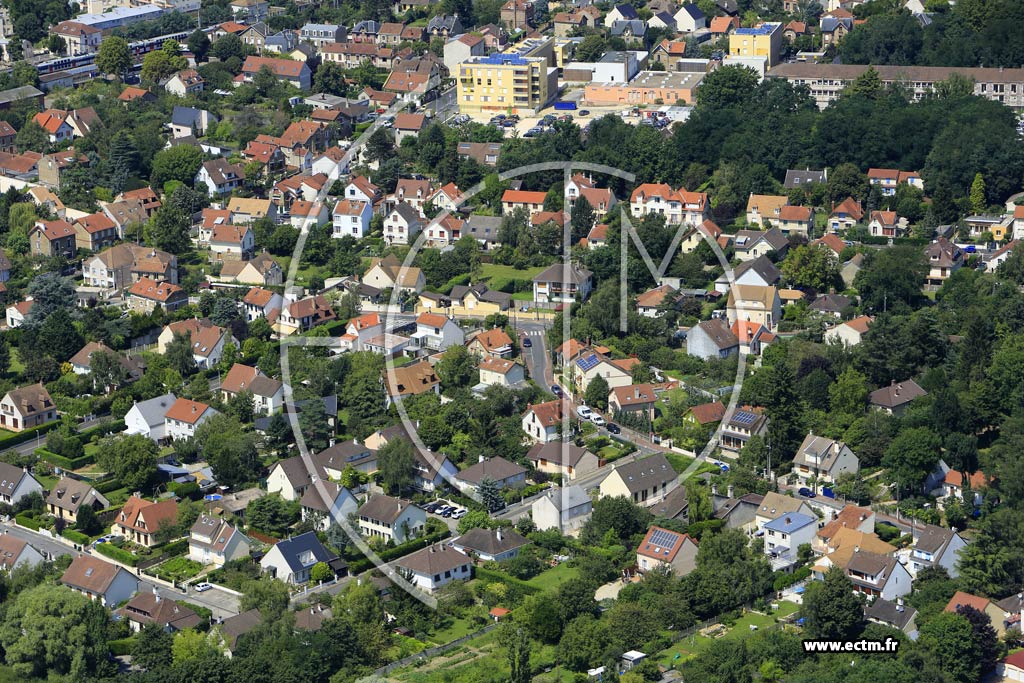 Photo arienne de Saint-Michel-sur-Orge (la Grande Borne)