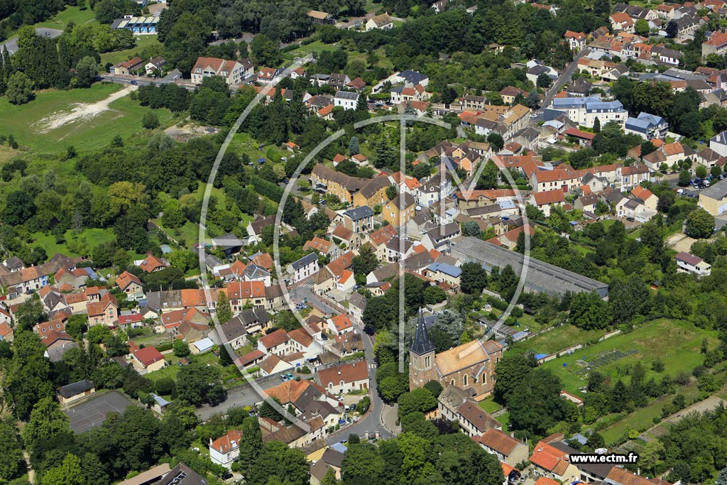 Photo arienne de Saint-Michel-sur-Orge (les Tifoines)