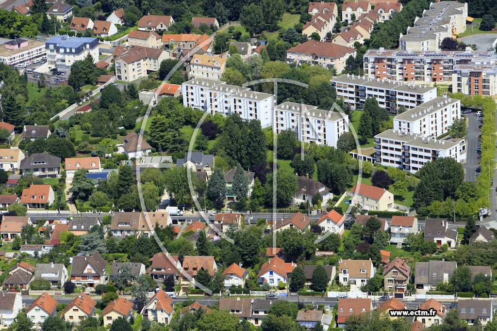 Photo arienne de Sainte-Genevive-des-Bois (la Hronnire)