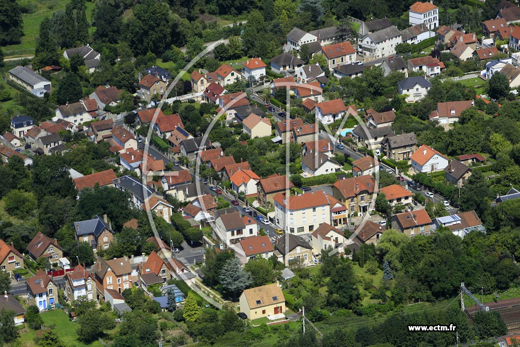 Photo arienne de Sainte-Genevive-des-Bois (le Perray)