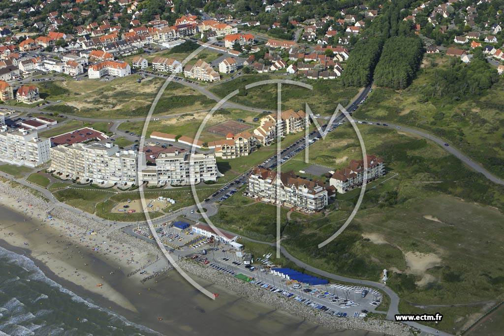 Photo arienne de Neufchtel-Hardelot (Hardelot-Plage)