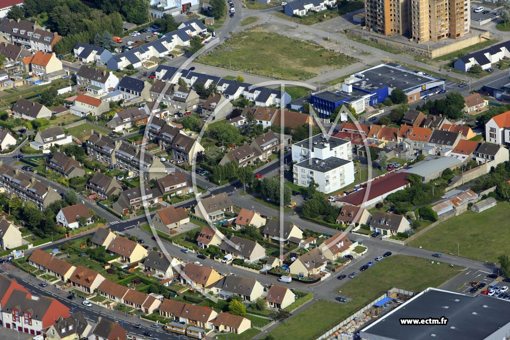 Photo arienne de Le Portel (Quartier de la Falaise)