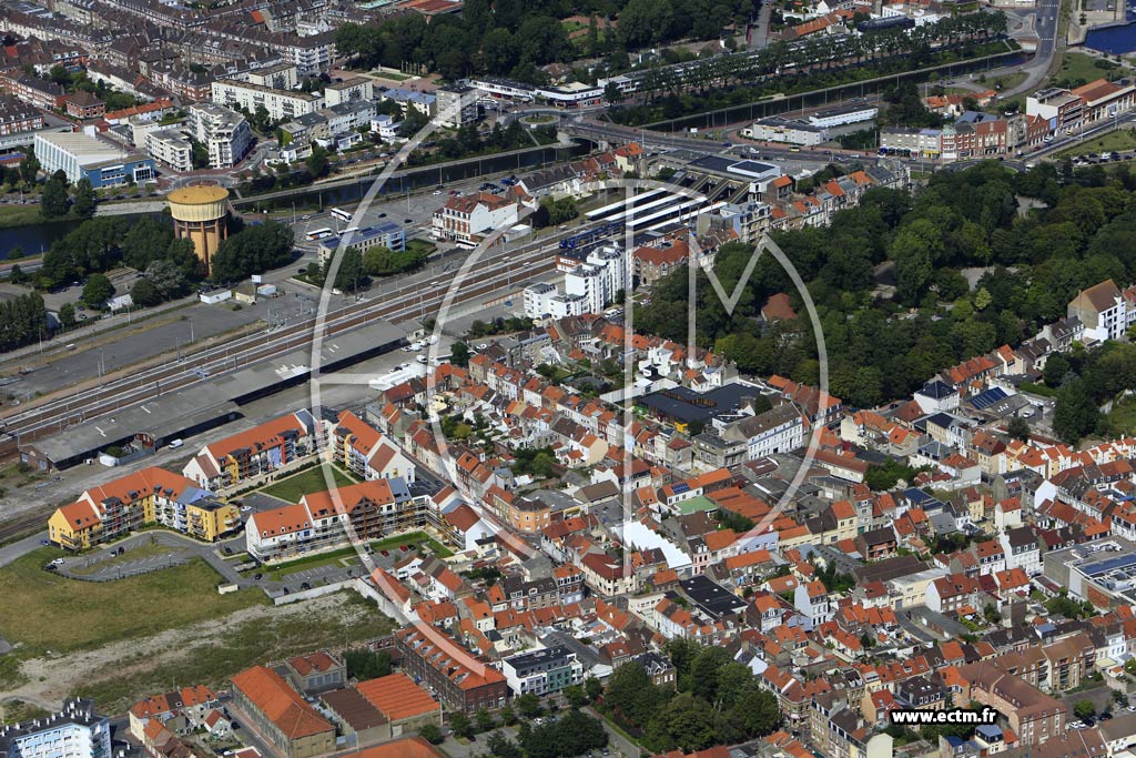 Photo arienne de Calais (Calais-Saint-Pierre)