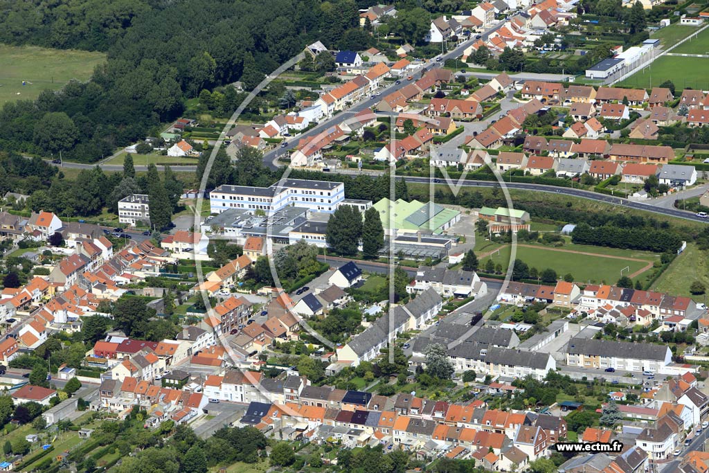 Photo arienne de Calais (Le Petit Courgain ouest)