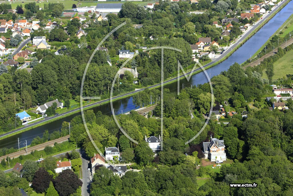 Photo arienne de Coulogne (La Planche Tournoire)