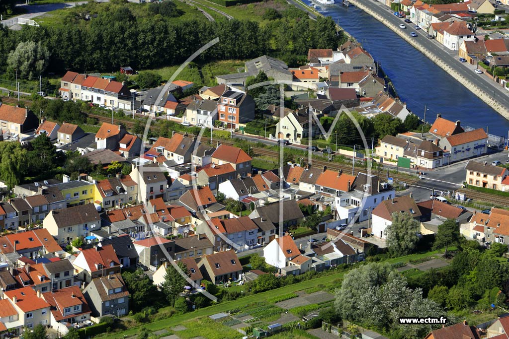 Photo arienne de Coulogne (Le Pont de Coulogne)