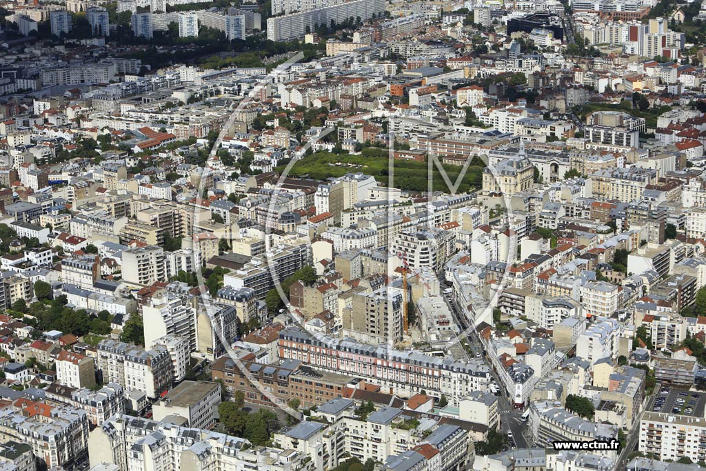 Photo arienne de Asnires-sur-Seine