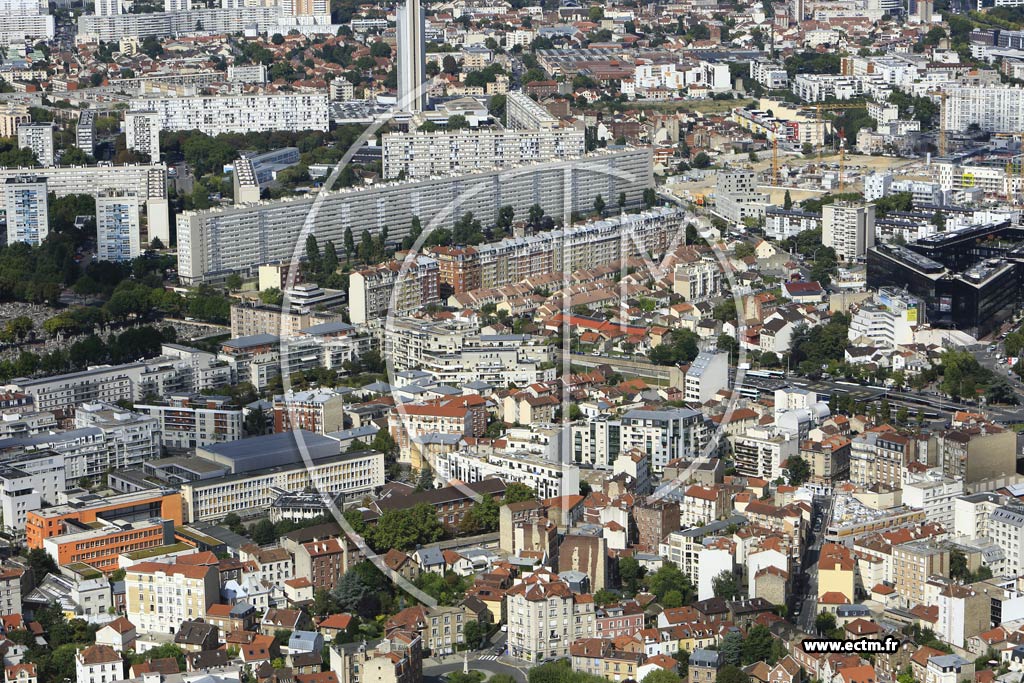 Photo arienne de Asnires-sur-Seine