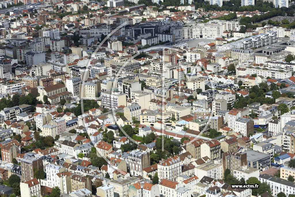 Photo arienne de Asnires-sur-Seine (Voltaire)