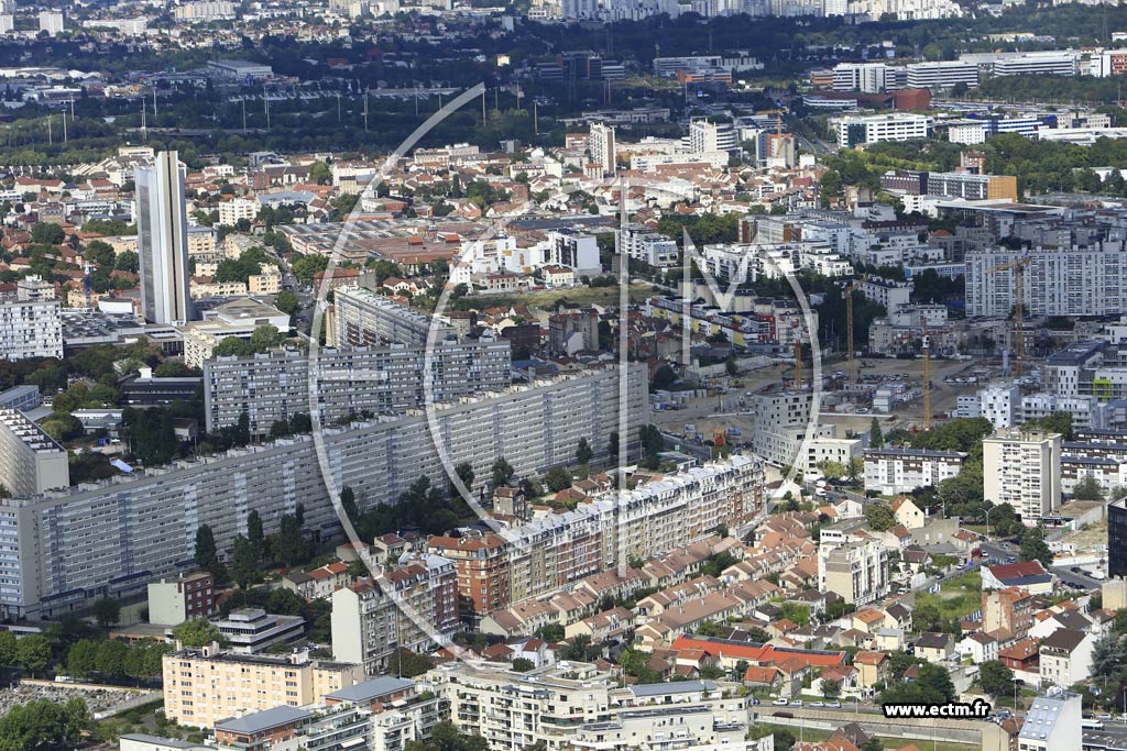 Photo arienne de Asnires-sur-Seine (Voltaire)