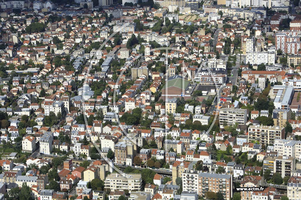 Photo arienne de Bois-Colombes (Nord)