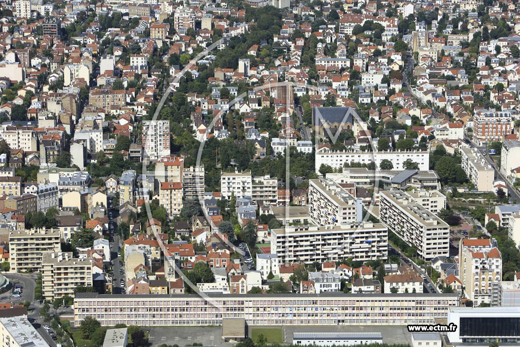 Photo arienne de Bois-Colombes (Sud)