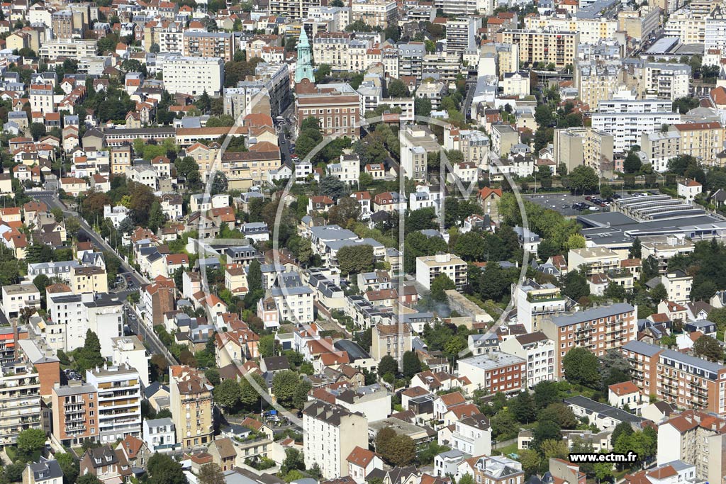 Photo arienne de Bois-Colombes (Sud)