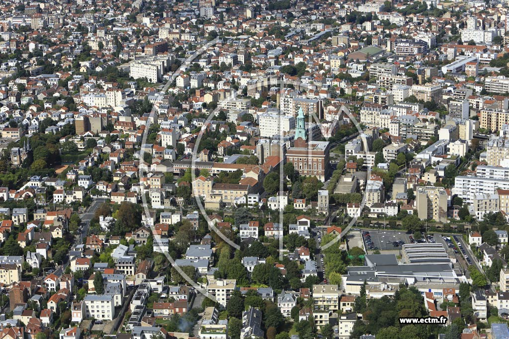 Photo arienne de Bois-Colombes (Sud)