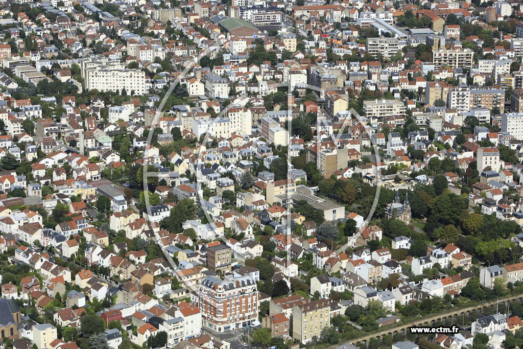 Photo arienne de Bois-Colombes (Sud)