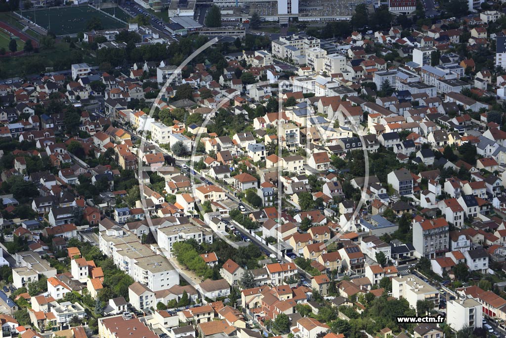 Photo arienne de Colombes (les Grves)