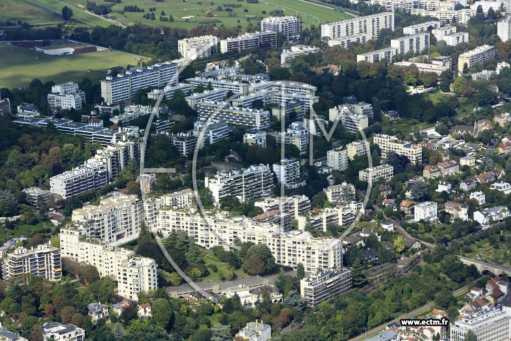 Photo arienne de Saint-Cloud (le Val d'Or)