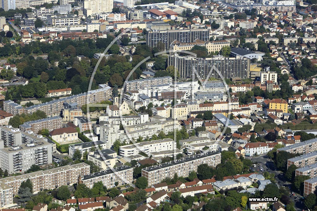 Photo arienne de Arcueil (Quartier Jules Ferry)