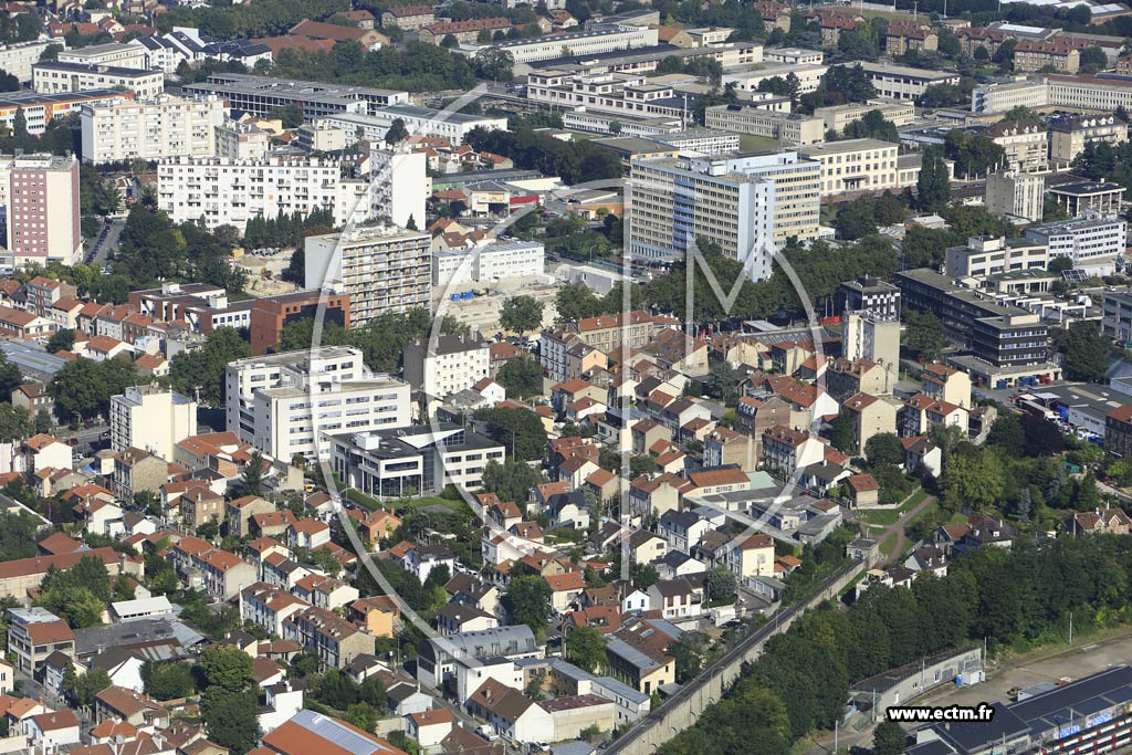 Photo arienne de Arcueil (Quartier Jules Ferry)