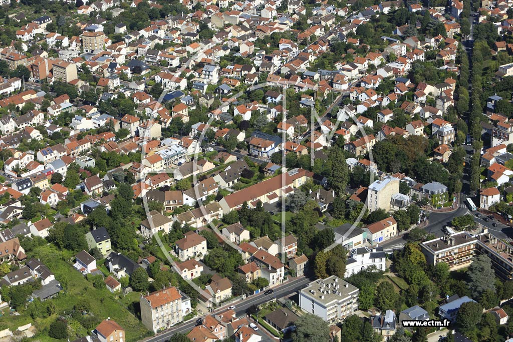 Photo arienne de Clamart (Quartier Percy Schneider)