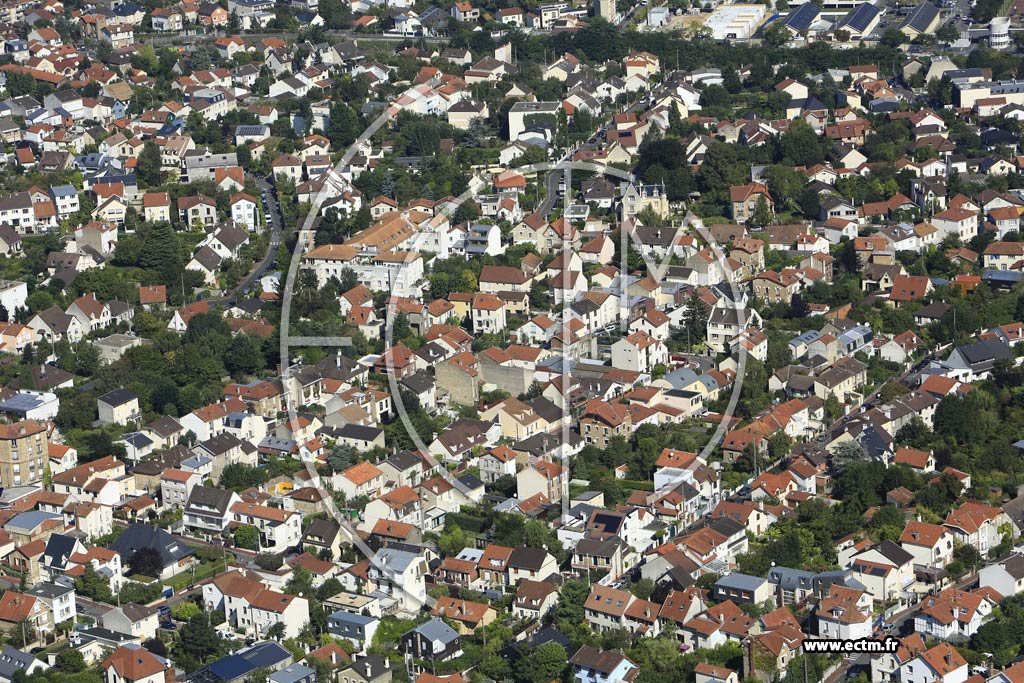 Photo arienne de Clamart (Quartier Percy Schneider)