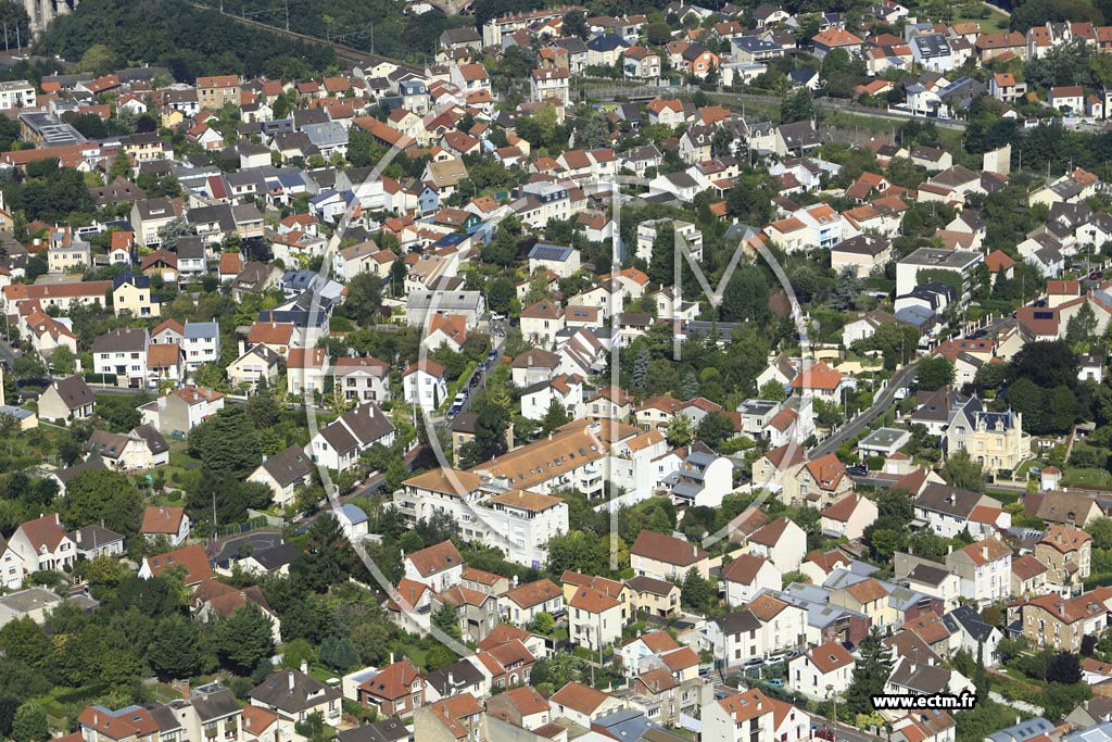 Photo arienne de Clamart (Quartier Percy Schneider)