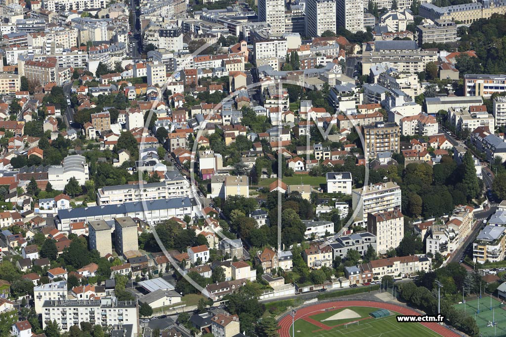 Photo arienne de Issy-les-Moulineaux (les Haut d'Issy)