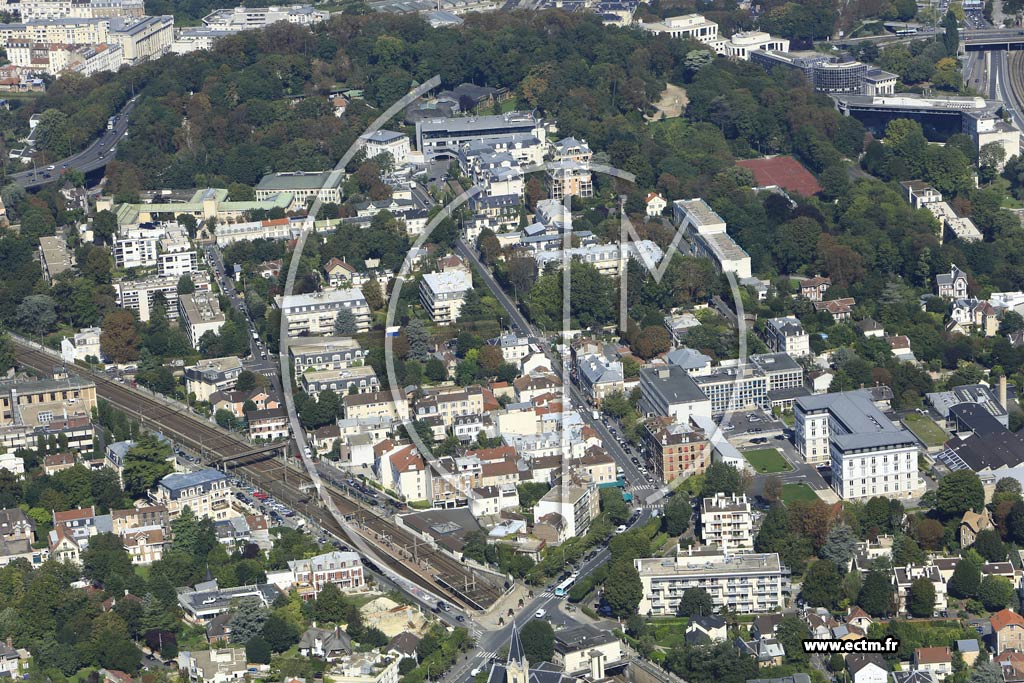 Photo arienne de Meudon (Bellevue)