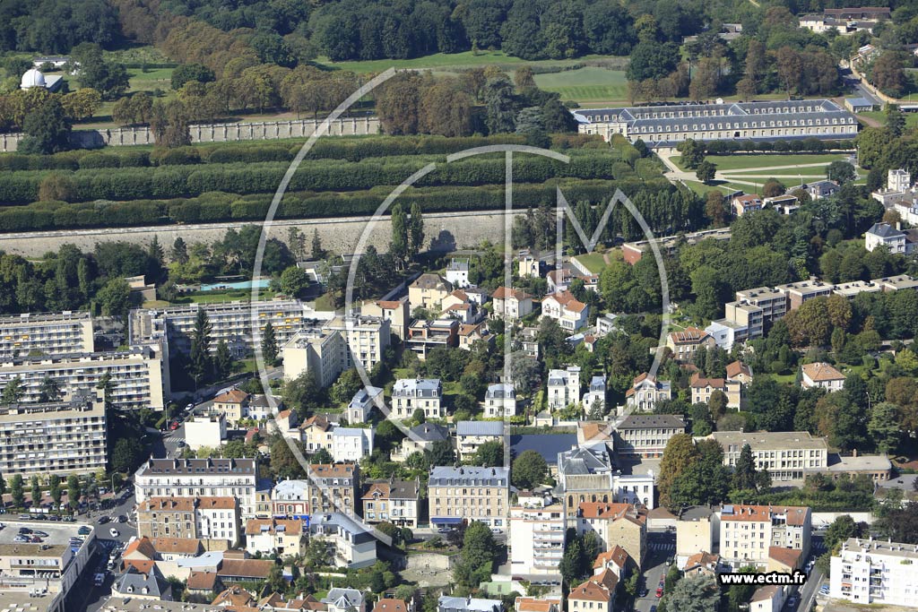 Photo arienne de Meudon (Fleury)