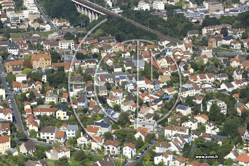 Photo arienne de Meudon (le Val)