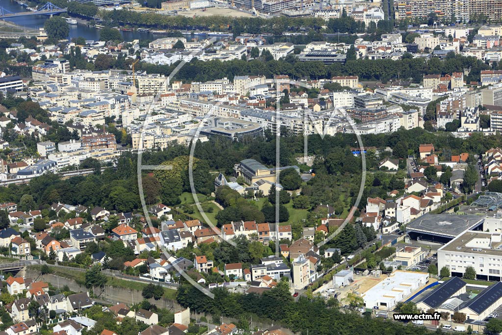 Photo arienne de Meudon (le Val)