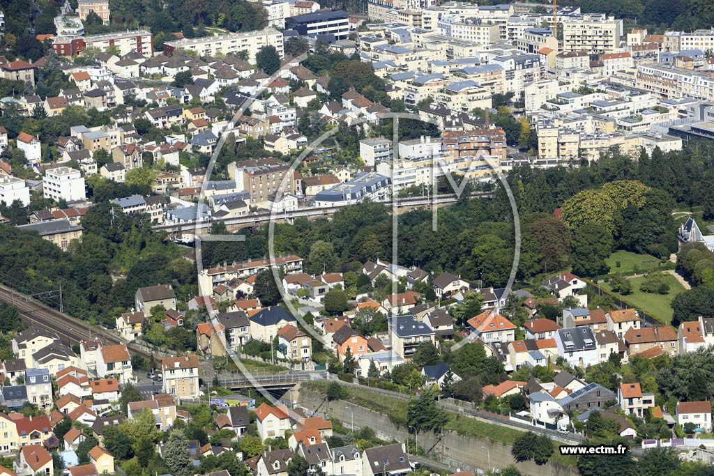 Photo arienne de Meudon (le Val)