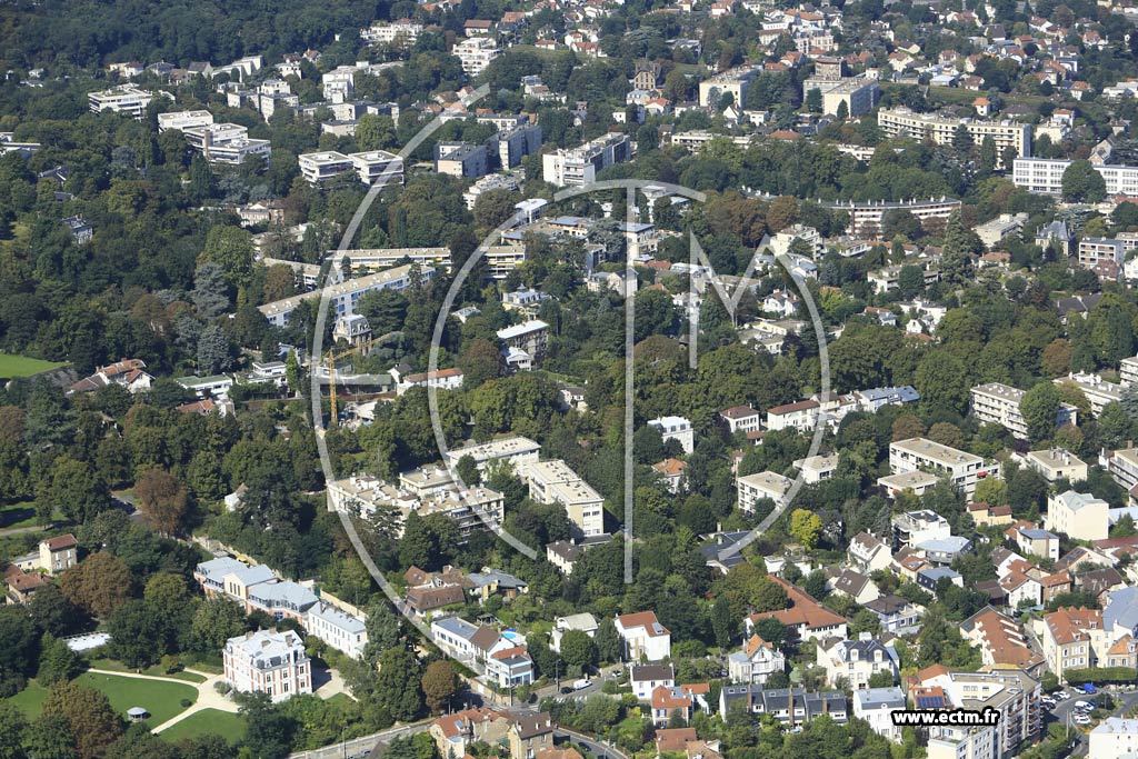 Photo arienne de Meudon (les Capucins - Bellevue)