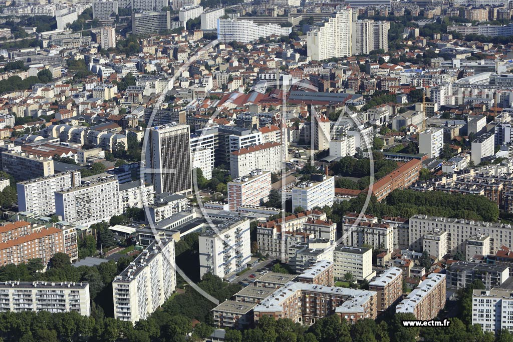 Photo arienne de Montrouge (Haut-Mesnil Grand Sud)