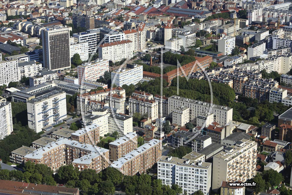 Photo arienne de Montrouge (Haut-Mesnil Grand Sud)