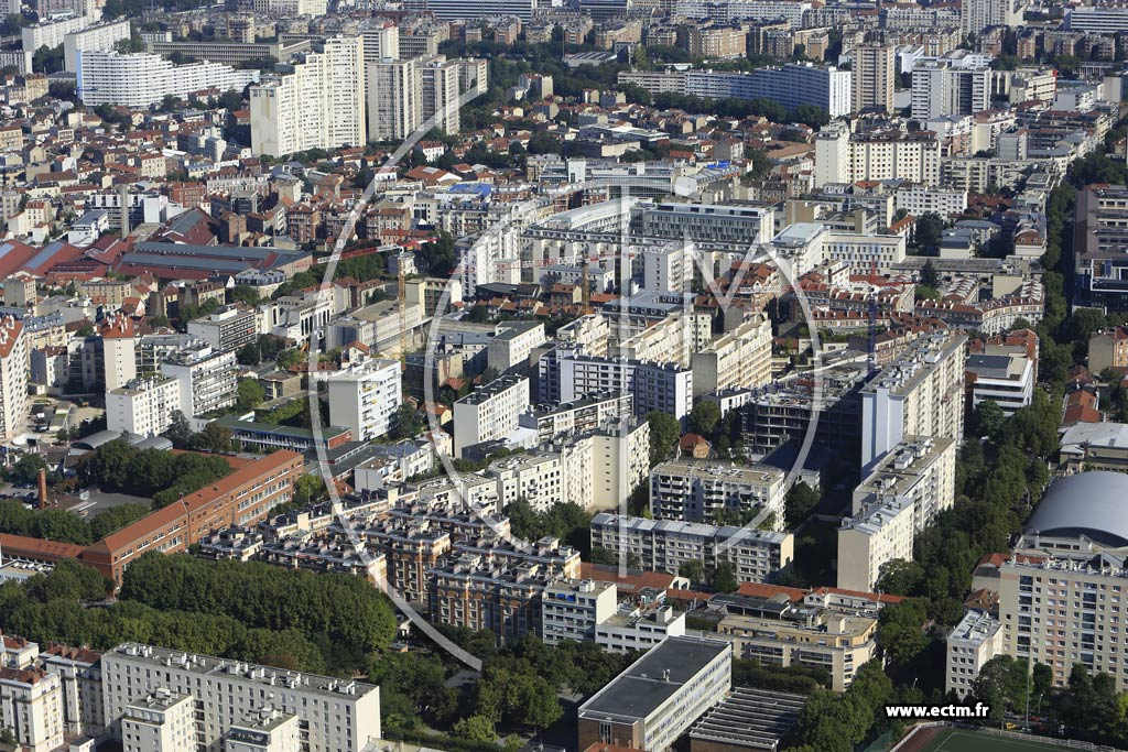 Photo arienne de Montrouge (Haut-Mesnil Grand Sud)