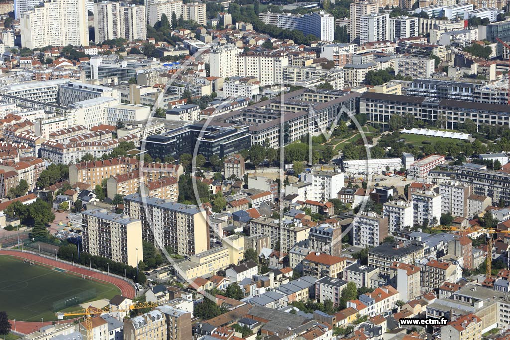 Photo arienne de Montrouge (Village Jean Jaurs)