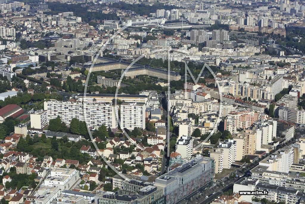 Photo arienne de Villejuif (Zola - Lion d'Or)