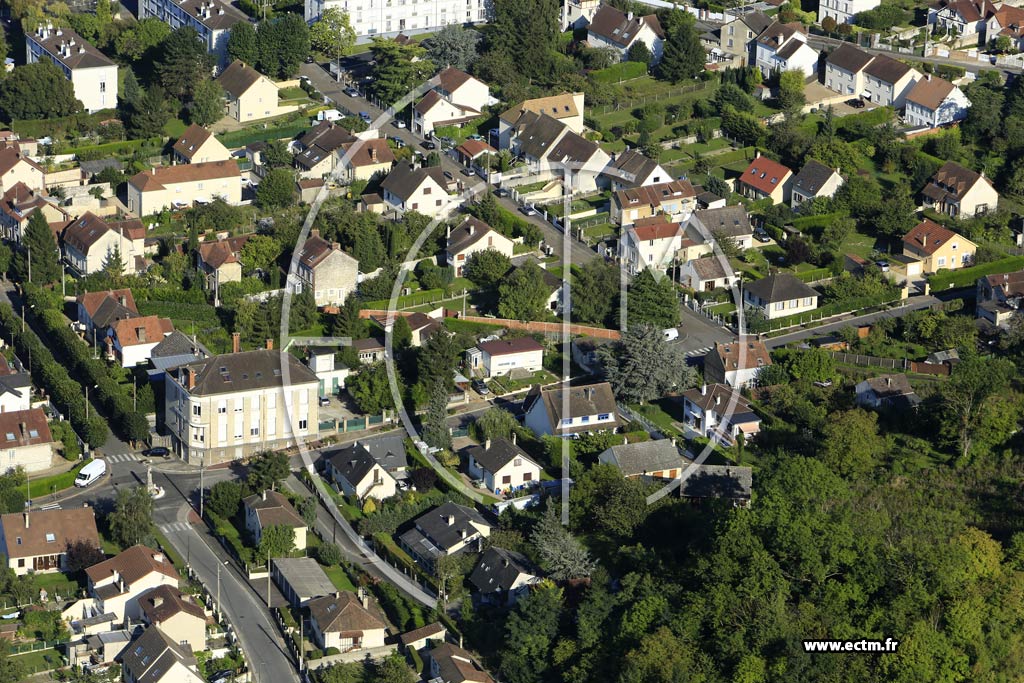 Photo arienne de Bonnires-sur-Seine (Quartier de la Rue Marcel Sambat)